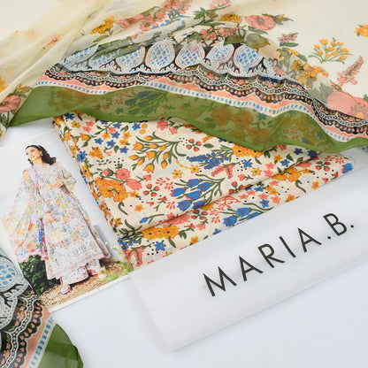Maria b 3piece unstitched suit