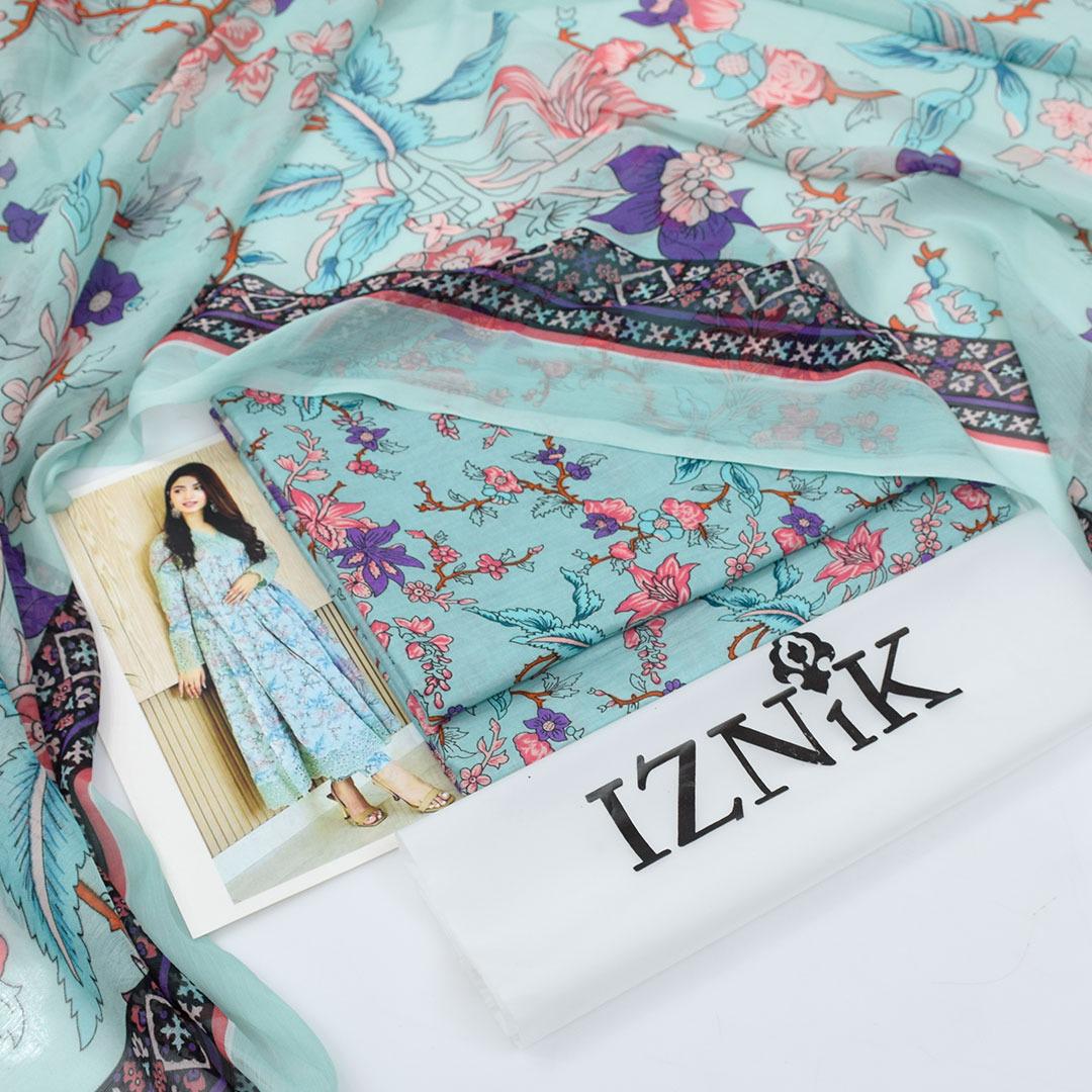 Iznik Premium Lawn 3PC Suit