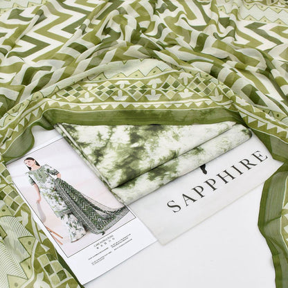 Sapphire Premium Lawn 3PC Suit