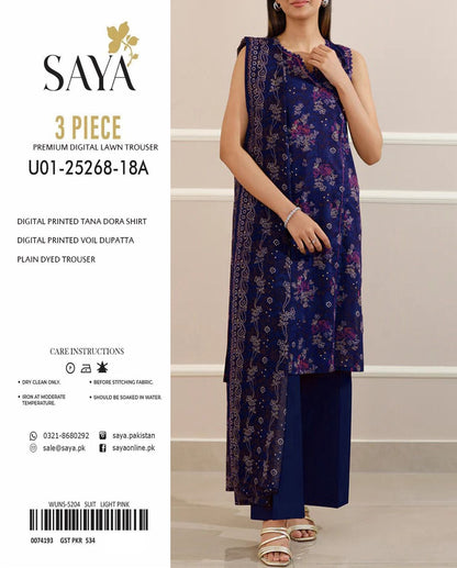 Saya Tana Dora Lawn 3PC Suit