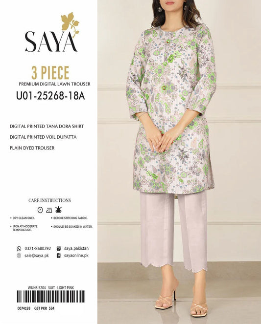 Saya Tana Dora Lawn 3PC Suit