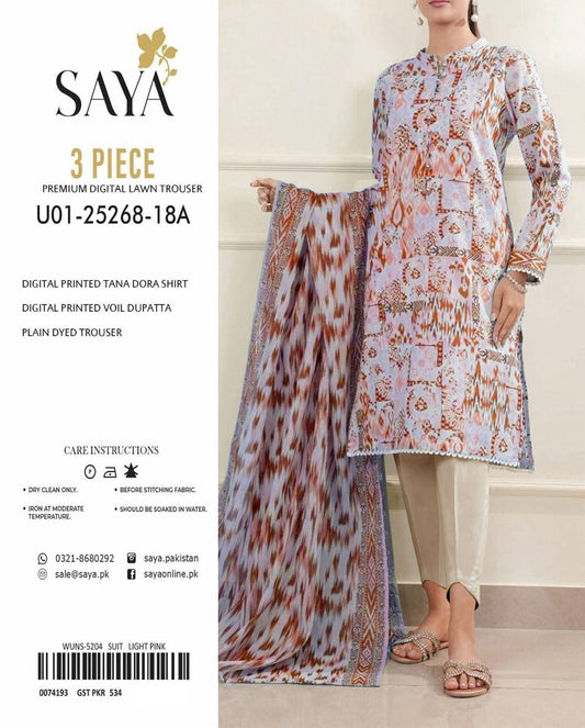 Saya Tana Dora Lawn 3PC Suit