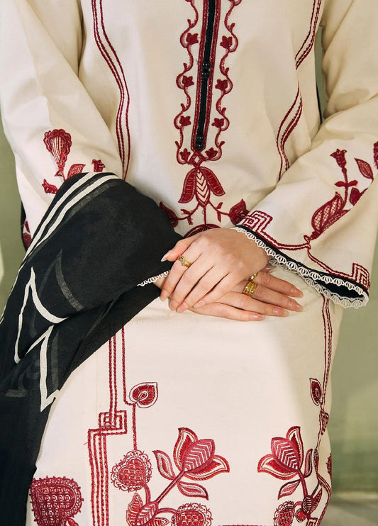 🌸 Winter Collection – Asling Airjet Dhanak 3PC Embroidered Suit 🌸