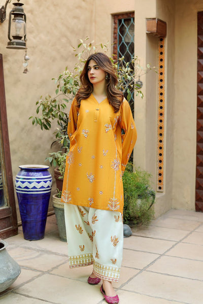 Urge Hit Code – Fully Embroidered Linen 2PC Winter Collection
