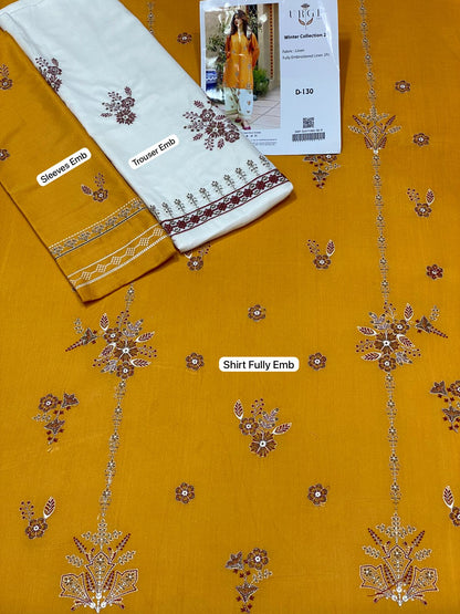 Urge Hit Code – Fully Embroidered Linen 2PC Winter Collection