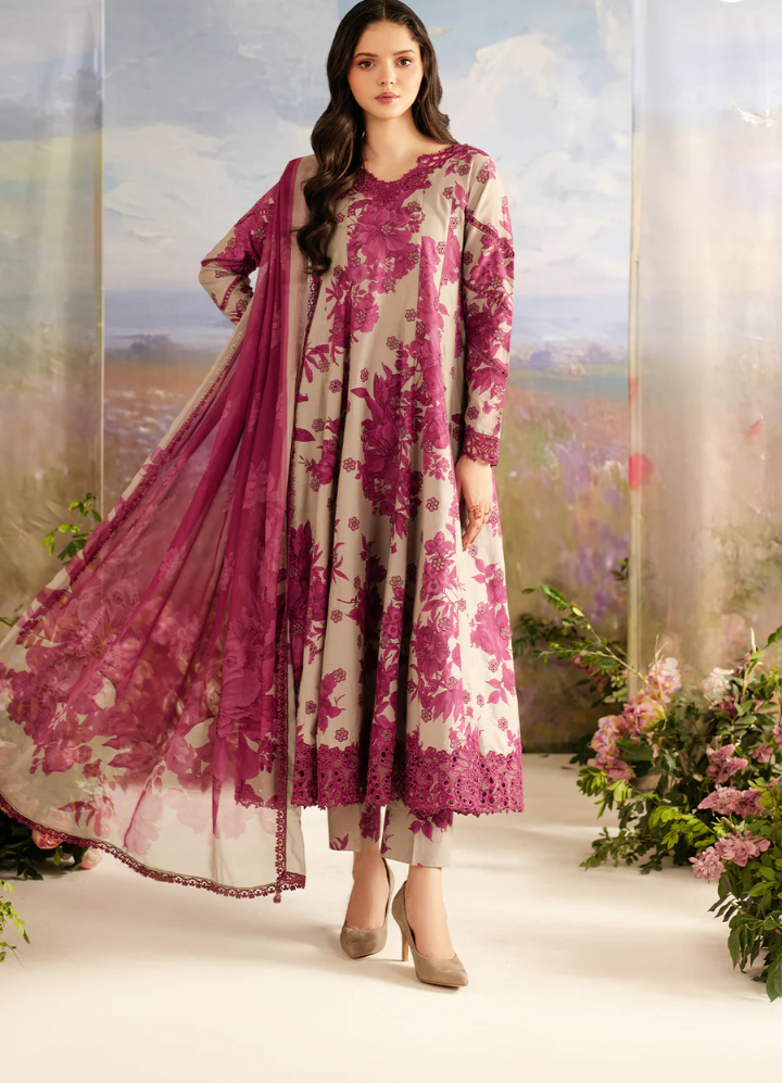 Iznik 3piece lawn unstitched suit