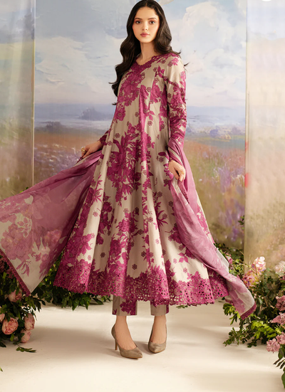 Iznik 3piece lawn unstitched suit