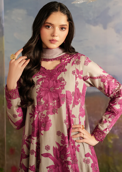 Iznik 3piece lawn unstitched suit