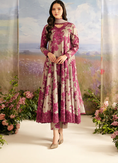 Iznik 3piece lawn unstitched suit
