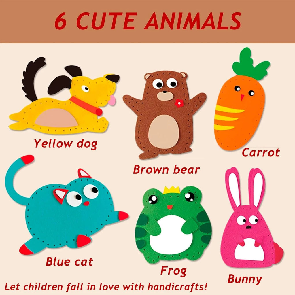 🧶 DIY Sewing Activity Kit for Kids – Creativity Starts Here!